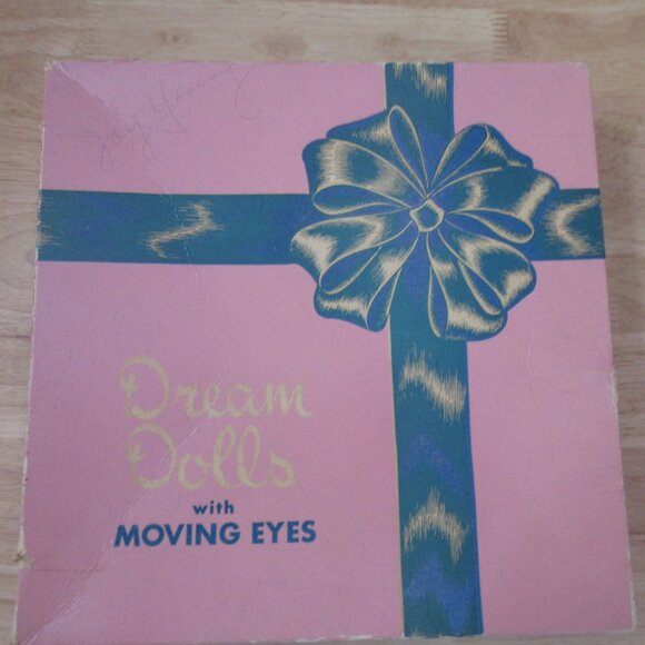 Dream Doll 7.5" Irish Shamrocks Dress Original Window Box 1950s - Picture 5 of 9